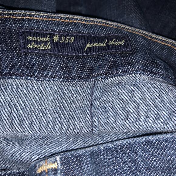 Citizens of Humanity Novak #358 Denim Pencil Skirt sz 25 - Picture 5 of 10